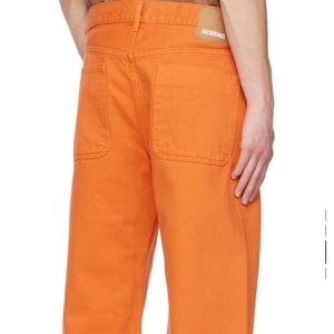 JACQUEMUS
Orange Le Raphia 'Le de Nîmes Suno' Jeans